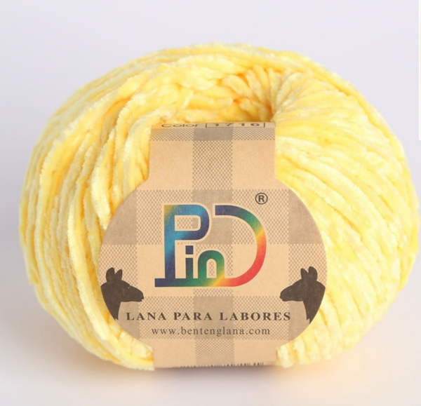 Lana de Chenilla Terciopelo