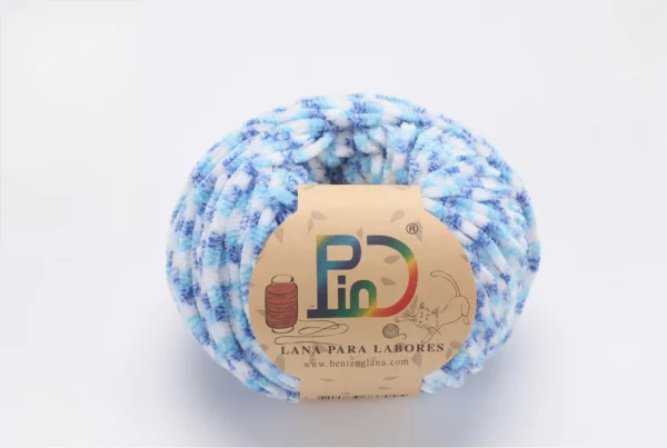 Lana de Chenilla Terciopelo Jaspeada